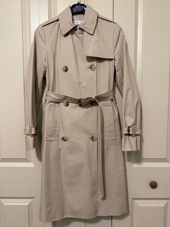Mango Jackets & Blazers - Mango Classic Belted Trench Coat